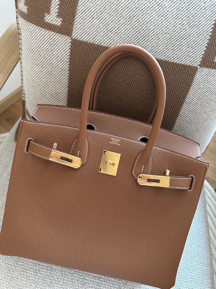 Hermès Birkin 30 Gold Togo Gold Hardware